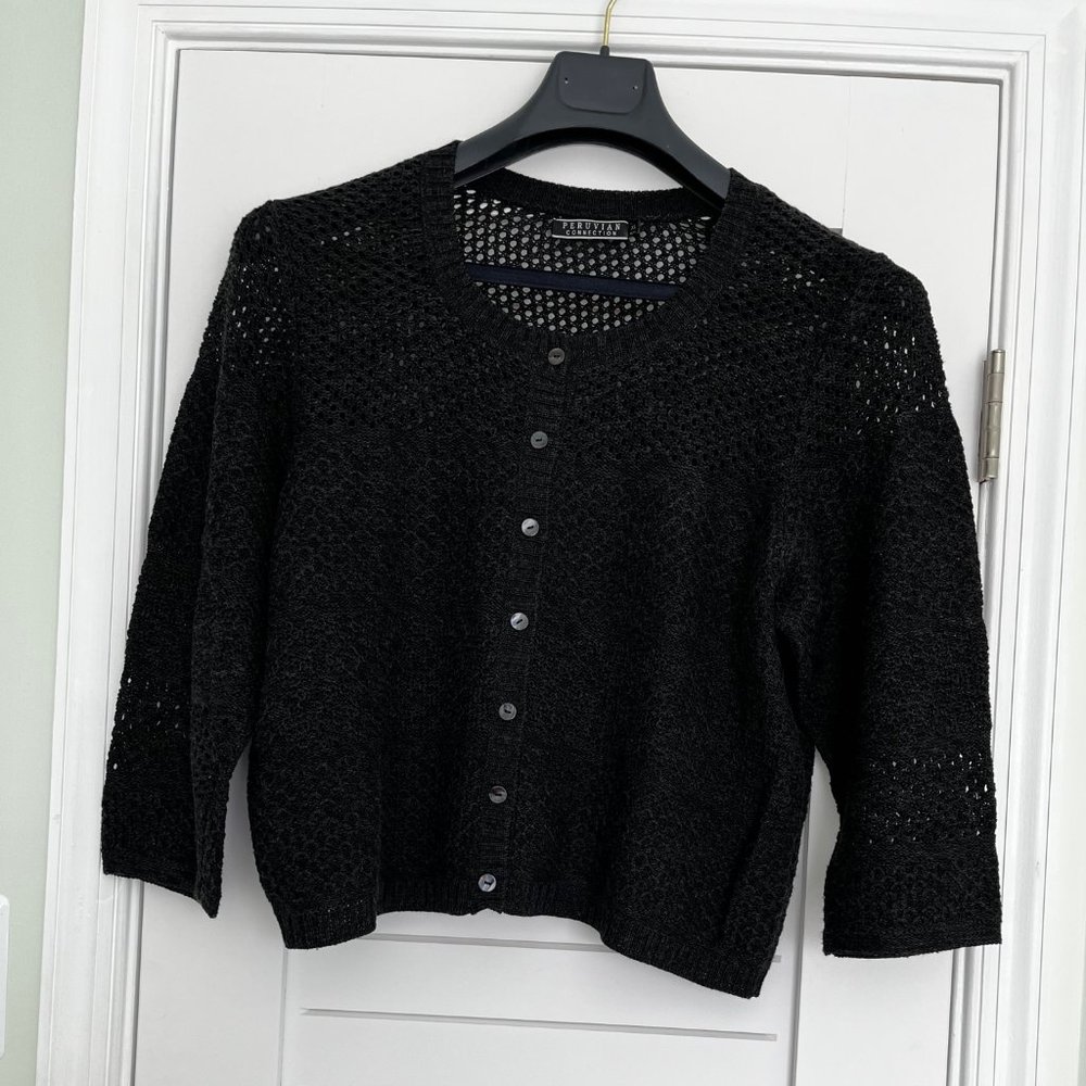 Peruvian Connection summer cardigan